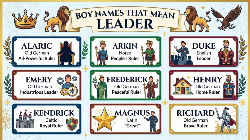 Boy Names That Mean Leader