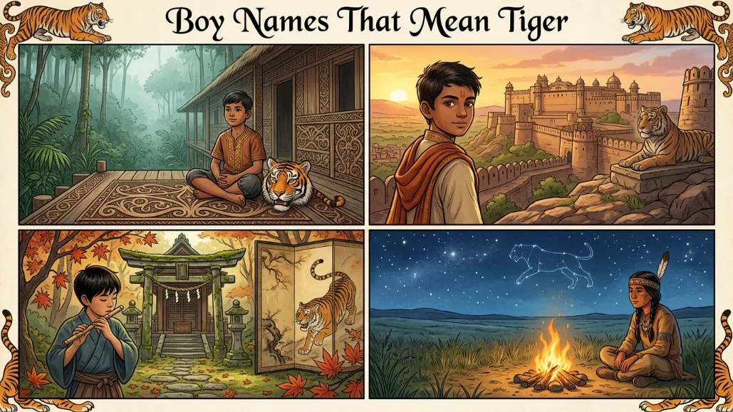 Boy Names That Means Tiger