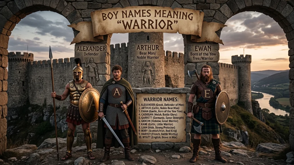 Classic Boy Names That Mean Warrior