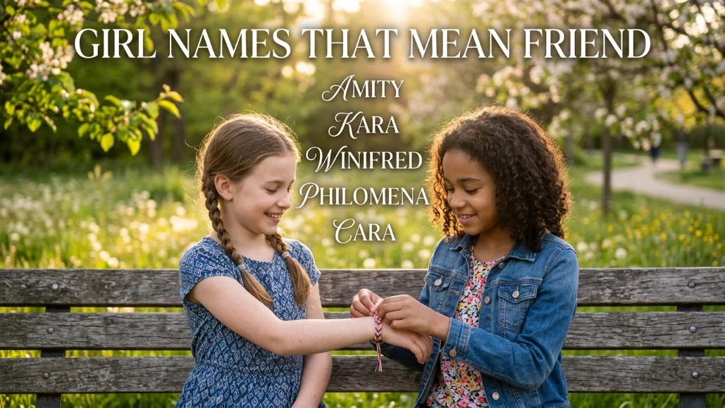 Girl Names That Mean Friend