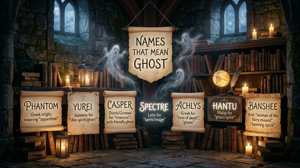 Girl Names That Mean Ghost