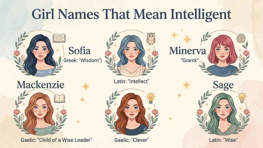Girl Names That Mean Intelligent