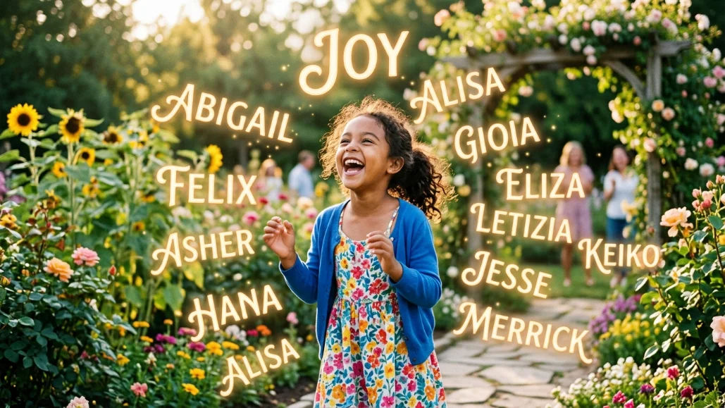 Girl Names That Mean Joy