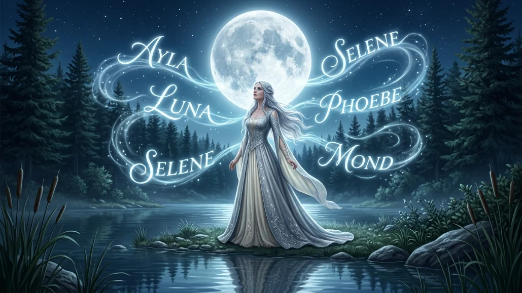 Girl Names That Mean Moonlight