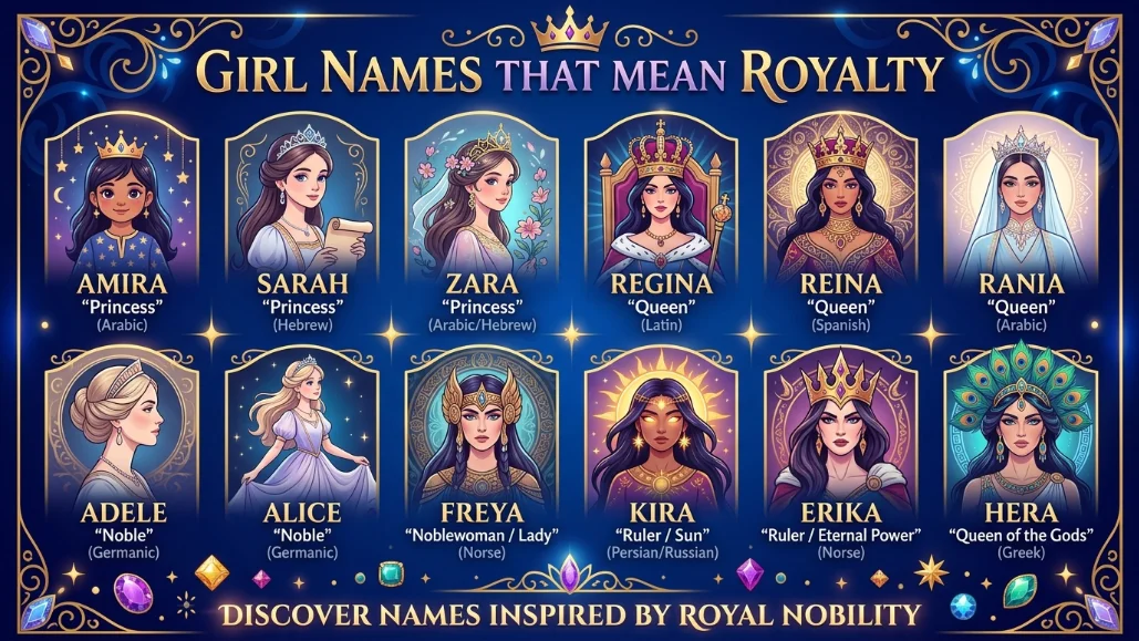 Girl Names That Mean Royalty