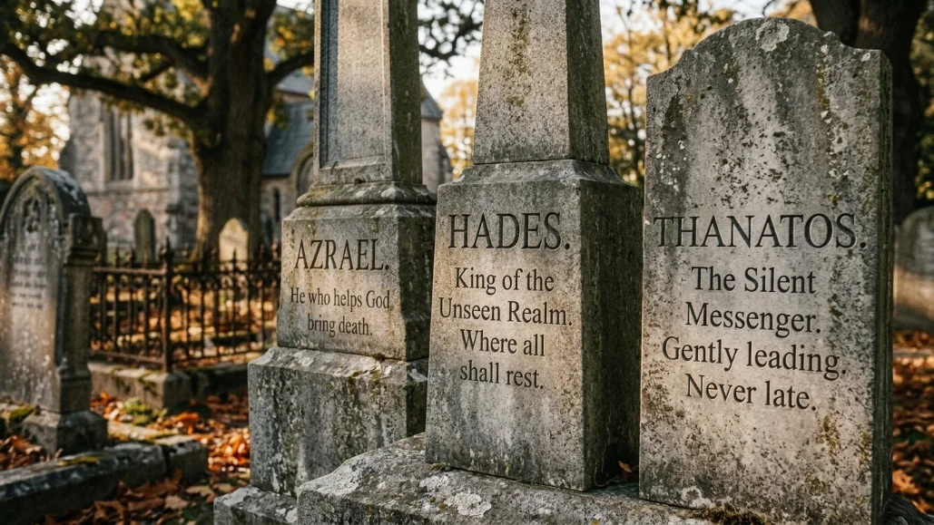 Male Names Associated with Deat