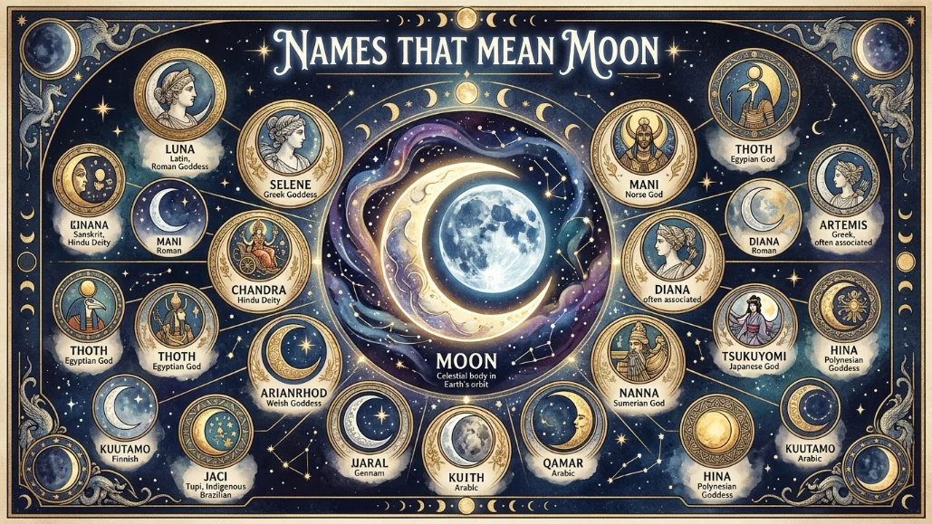 Names That Mean Moon