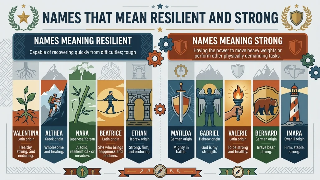 Names That Mean Resilient and Strong