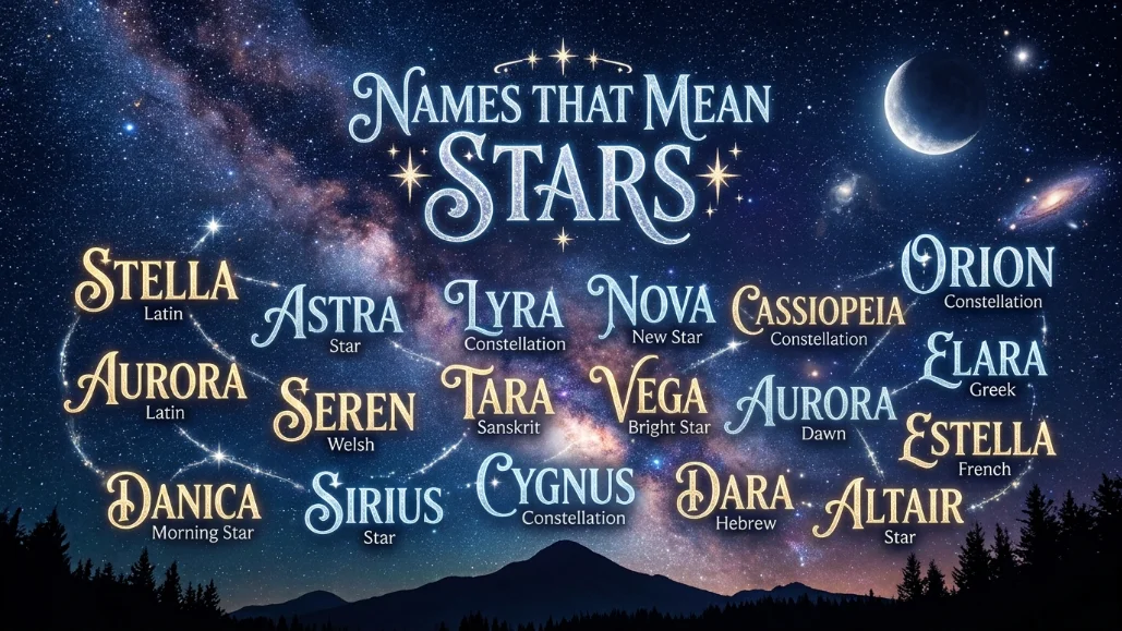 Names That Means Star