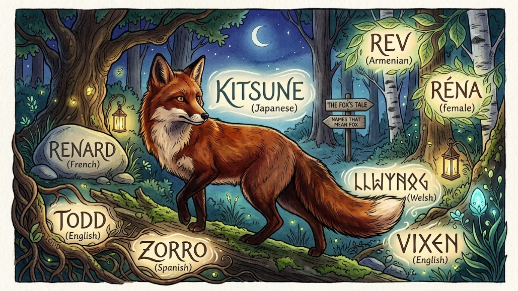 Popular Names That Mean Fox