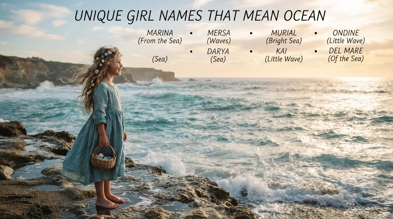 Beautiful Girl Names That Mean Ocean
