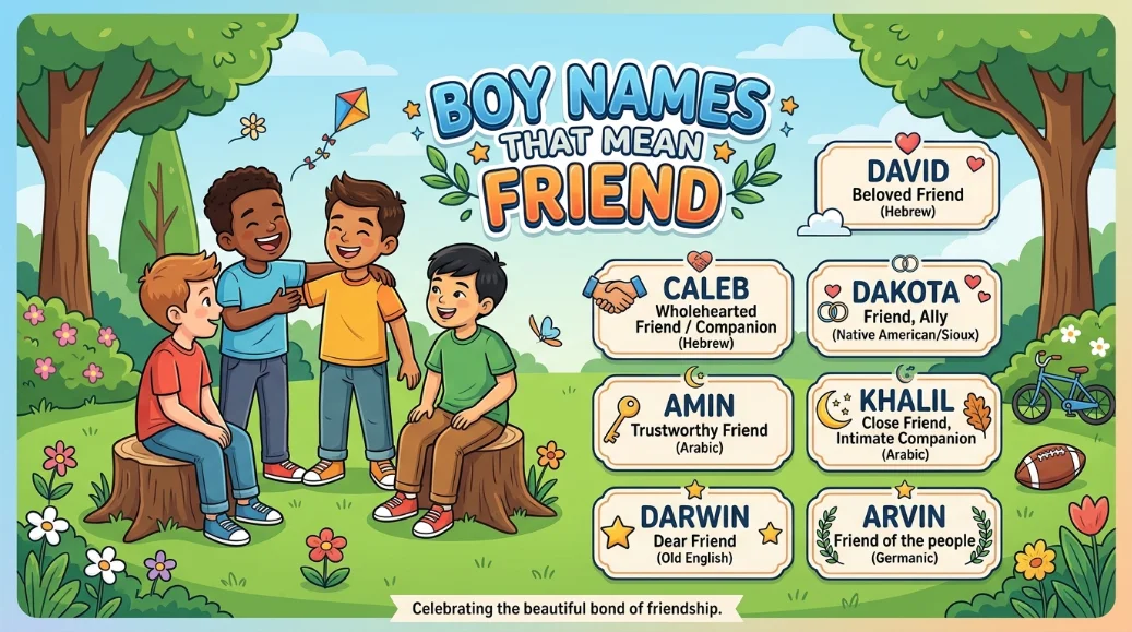 Boy Names That Mean Friend