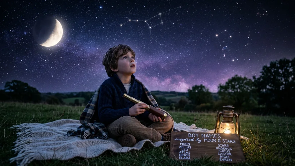 Boy Names That Mean Moon