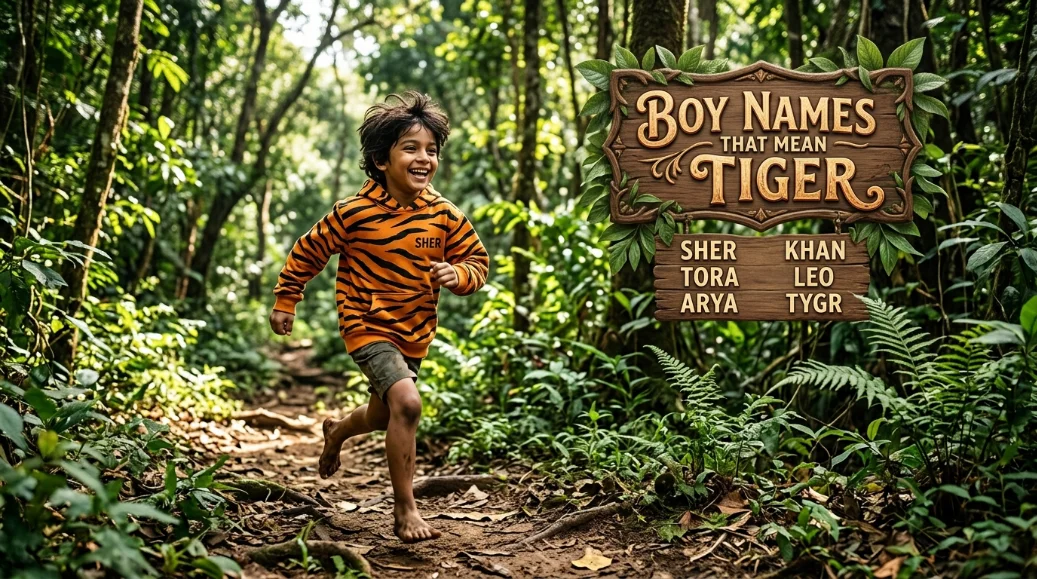 Boy Names That Mean Tiger