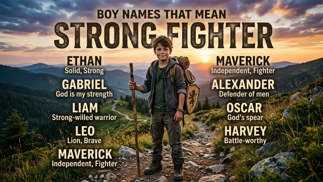 Boy Names That Means Strong Fighter