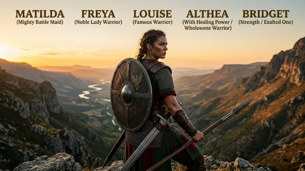 Female Names That Means Warrior