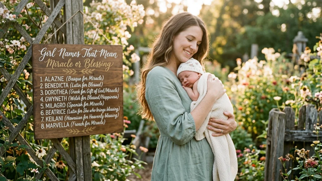 Girl Names That Means Miracle