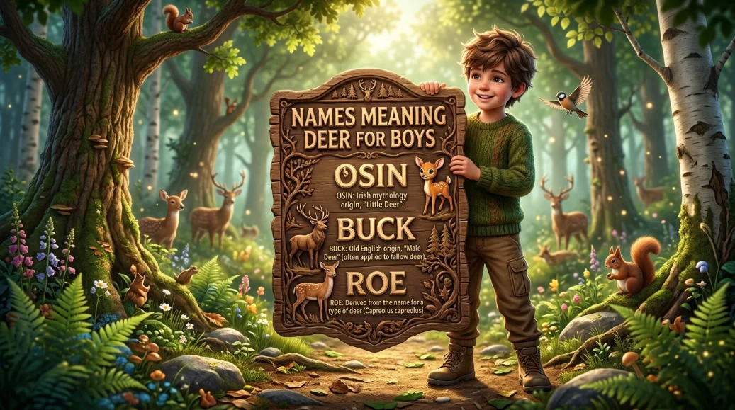 Names Meaning Deer for Boys