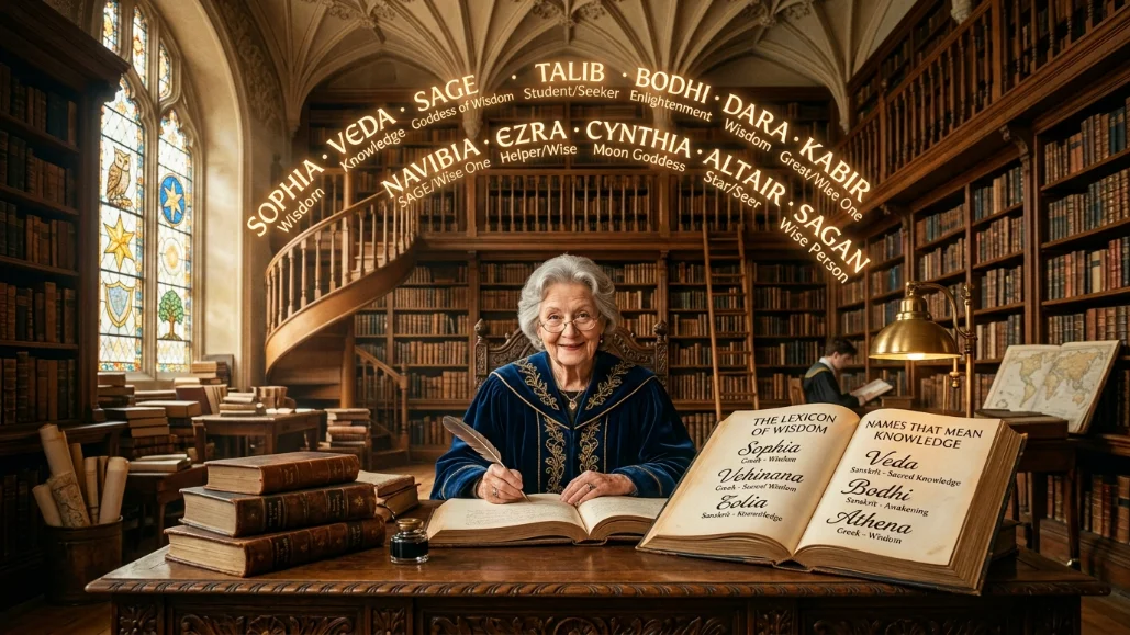 Names That Literally Mean Knowledge or Wisdom