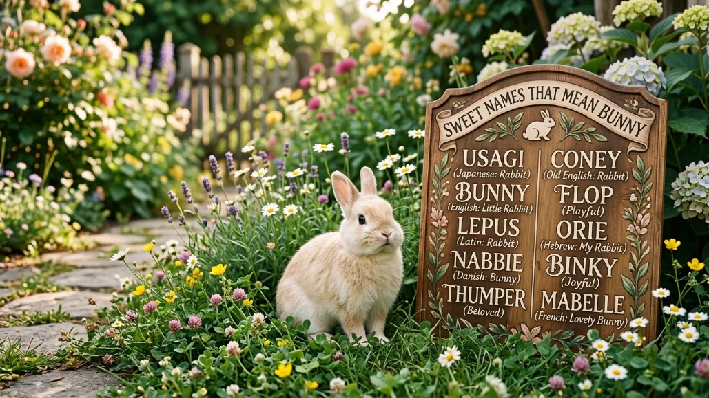 Names That Literally Mean Rabbit or Bunny