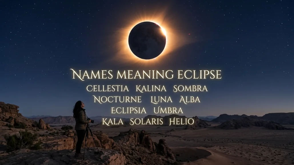 Names That Mean Eclipse or Symbolize Eclipses