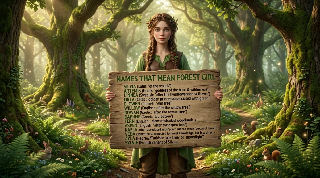 Names That Mean Forest Girl