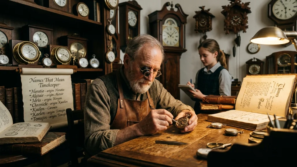 Names That Mean Timekeeper or Guardian of Time