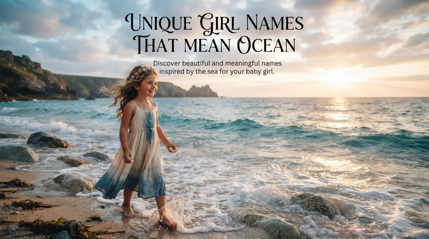 Unique Girl Names That Mean Ocean