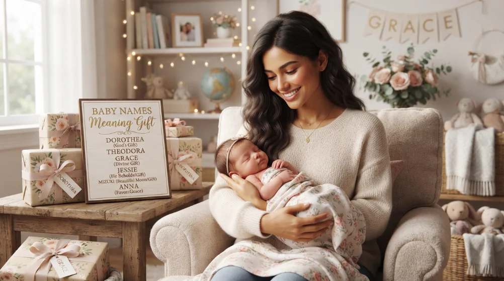 Girl Names That Mean Gift