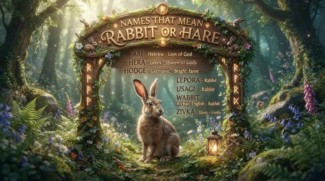 Names That Mean Rabbit or Hare