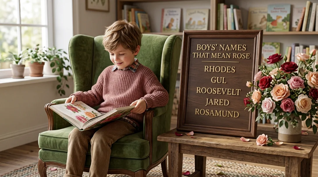 Names That Mean Rose for Boys