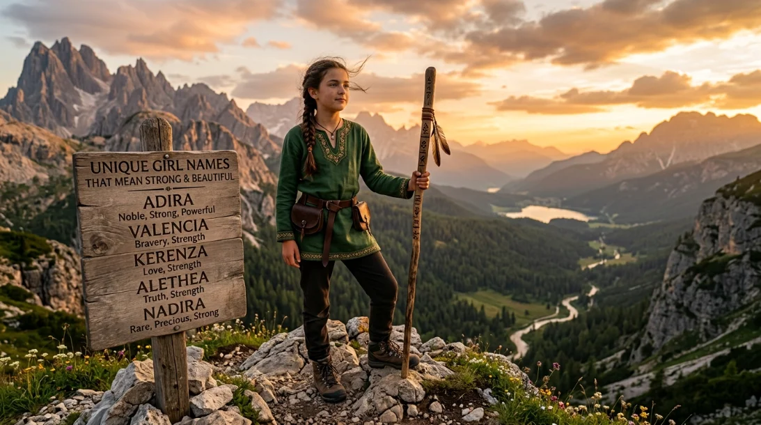 Unique Girl Names That Mean Strong and Beautiful