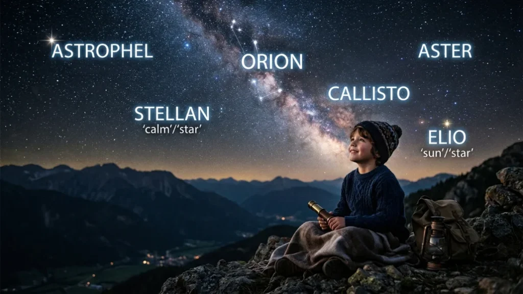 boy names that mean star