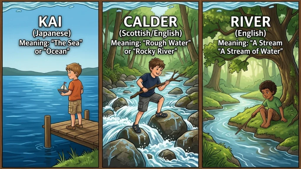 boy names that mean water