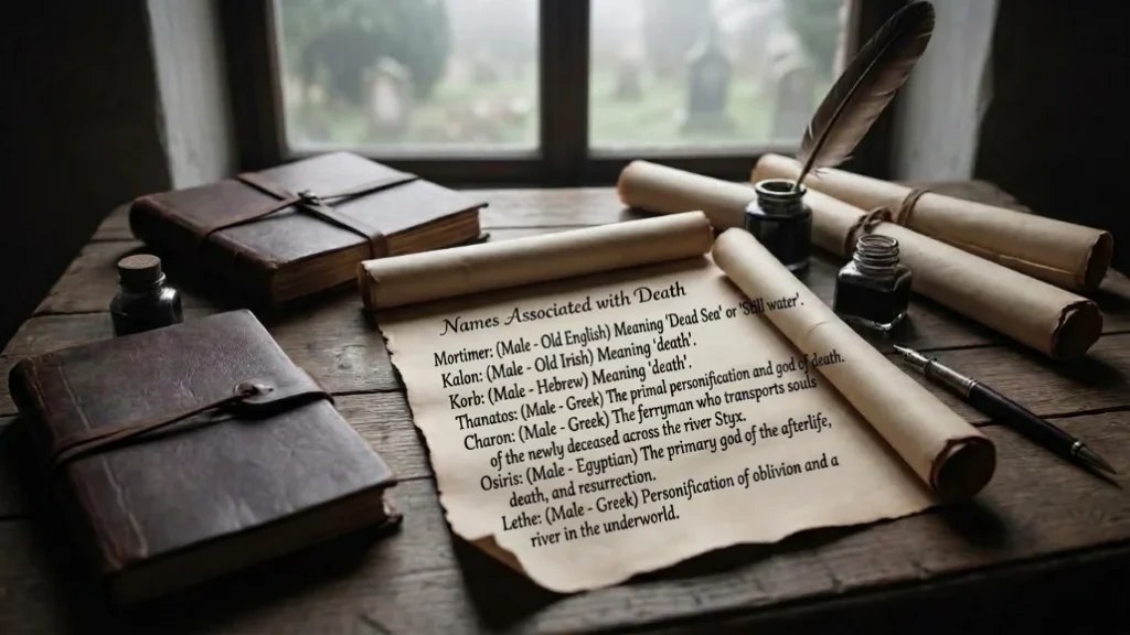 boy names that mean death