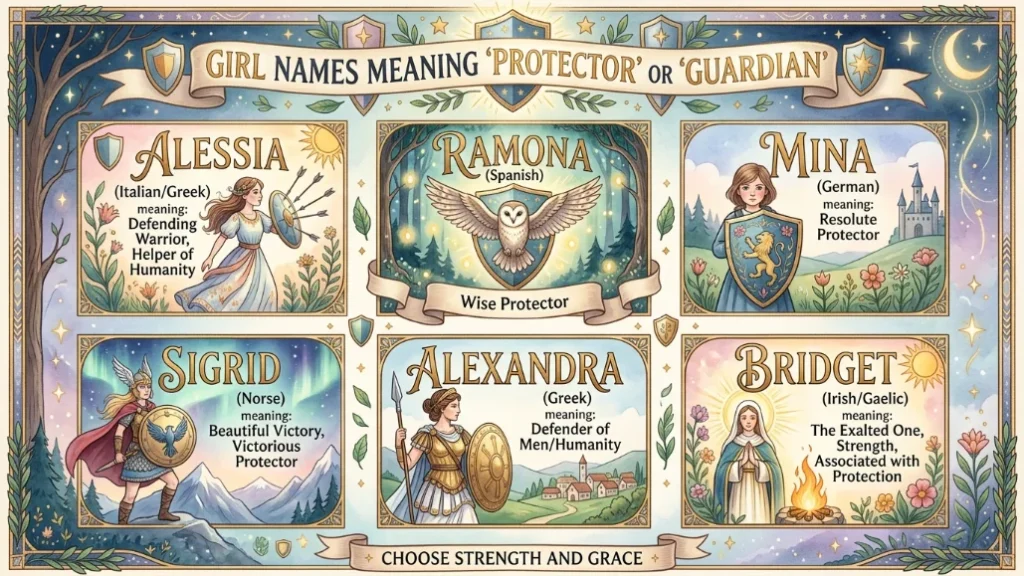girl names that mean protector