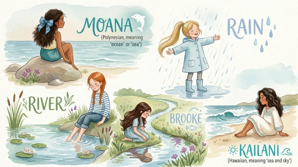 girl names that mean water