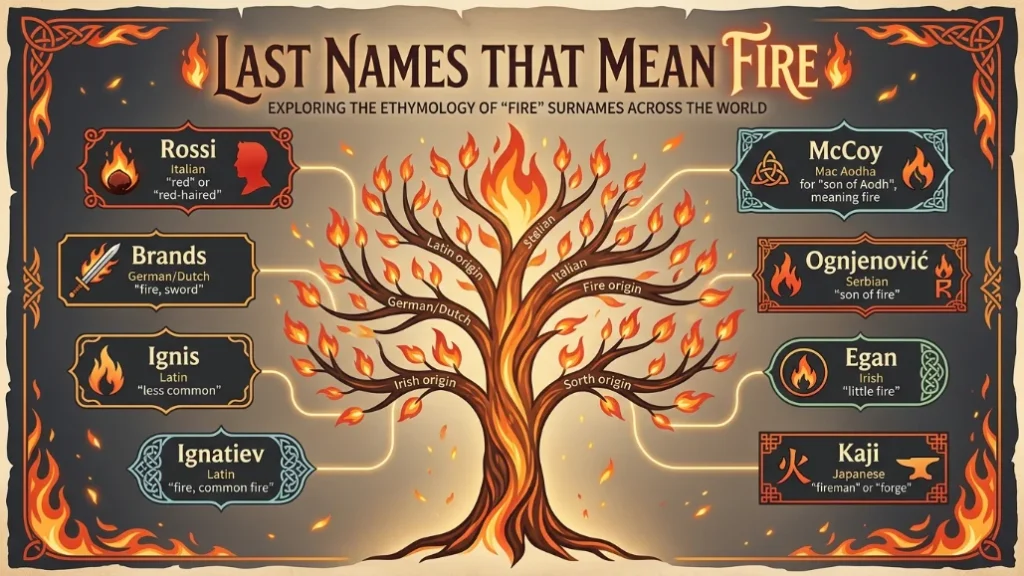 last names that mean fire