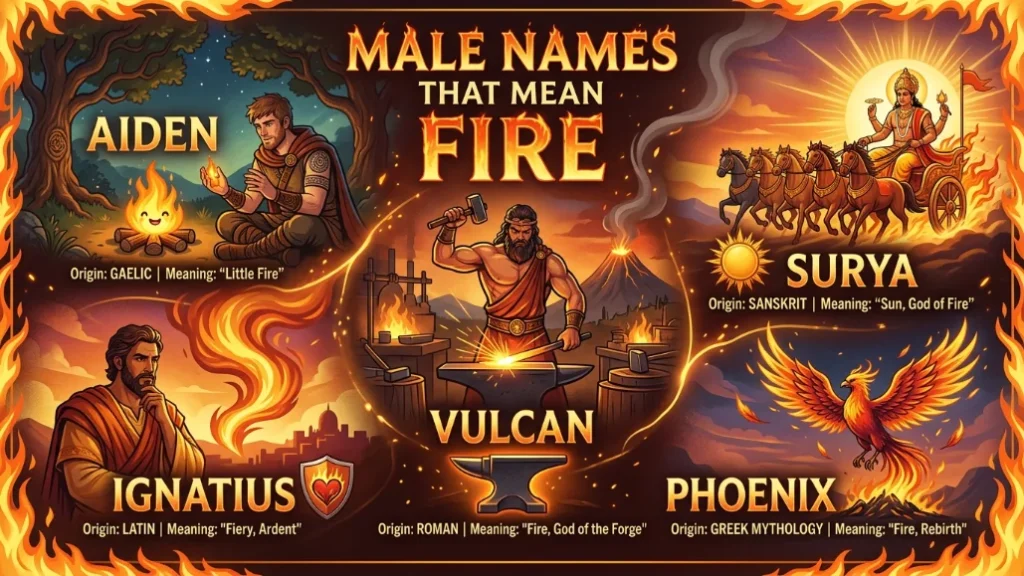 male names that mean fire