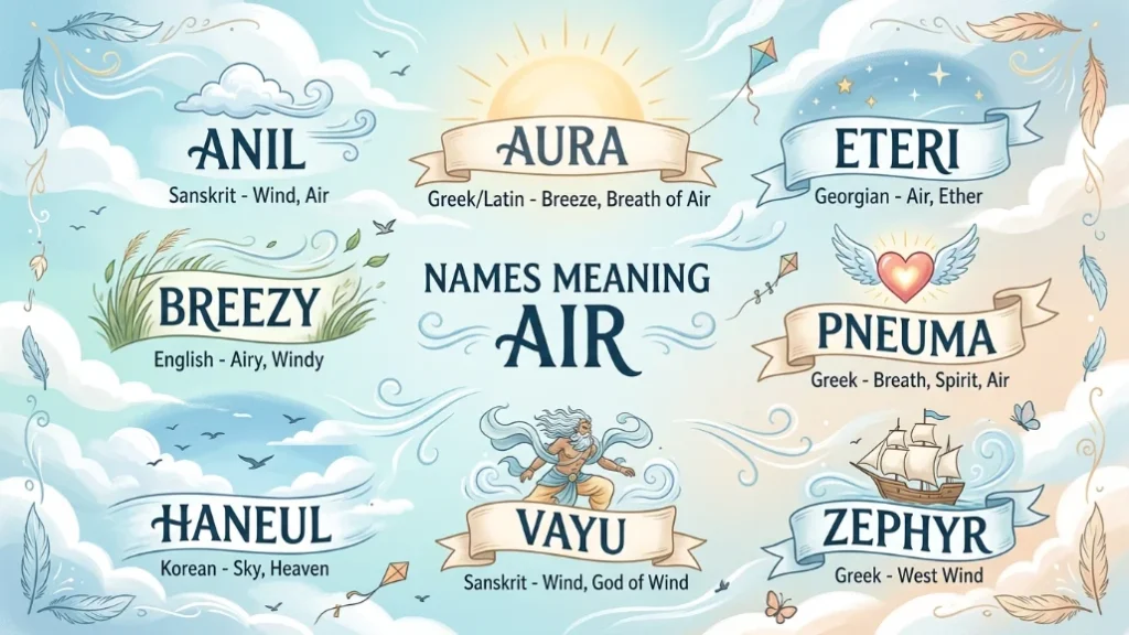 names that mean air
