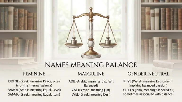 names that mean balance