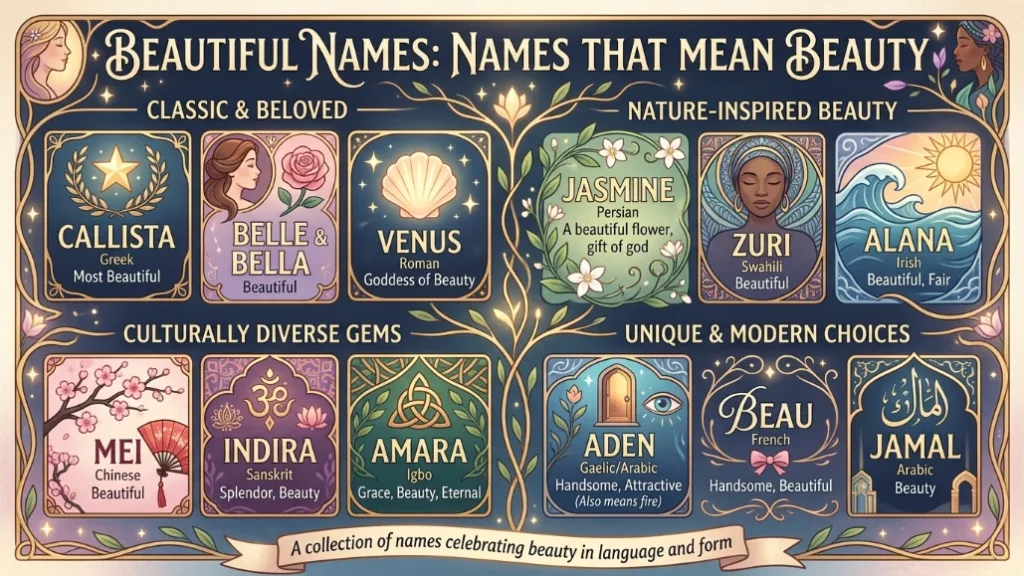 names that mean beauty