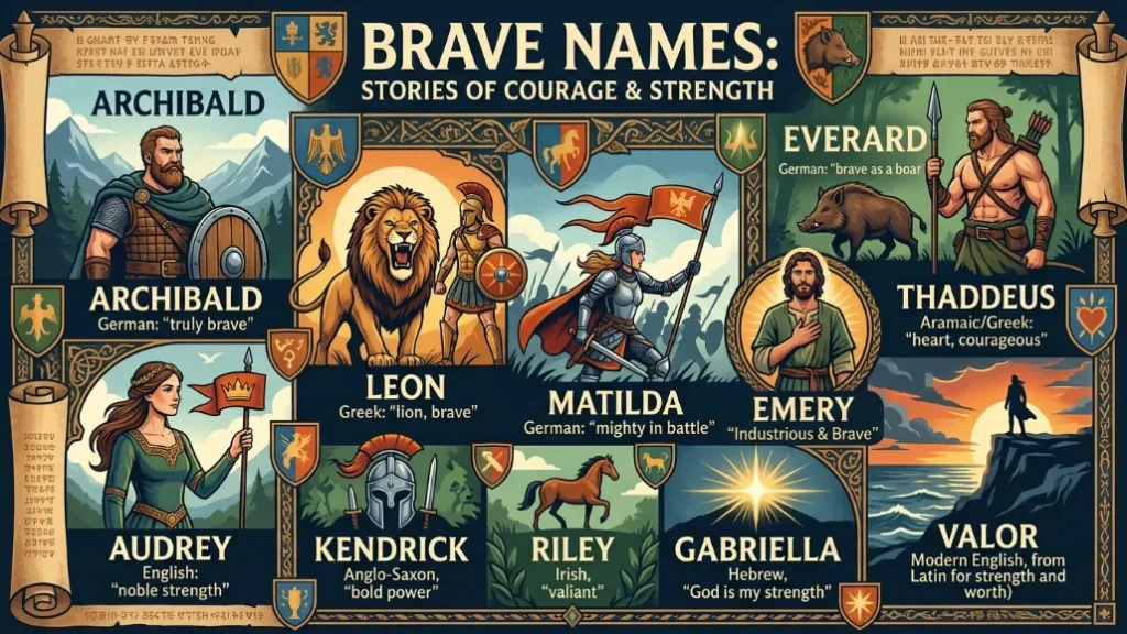 names that mean brave