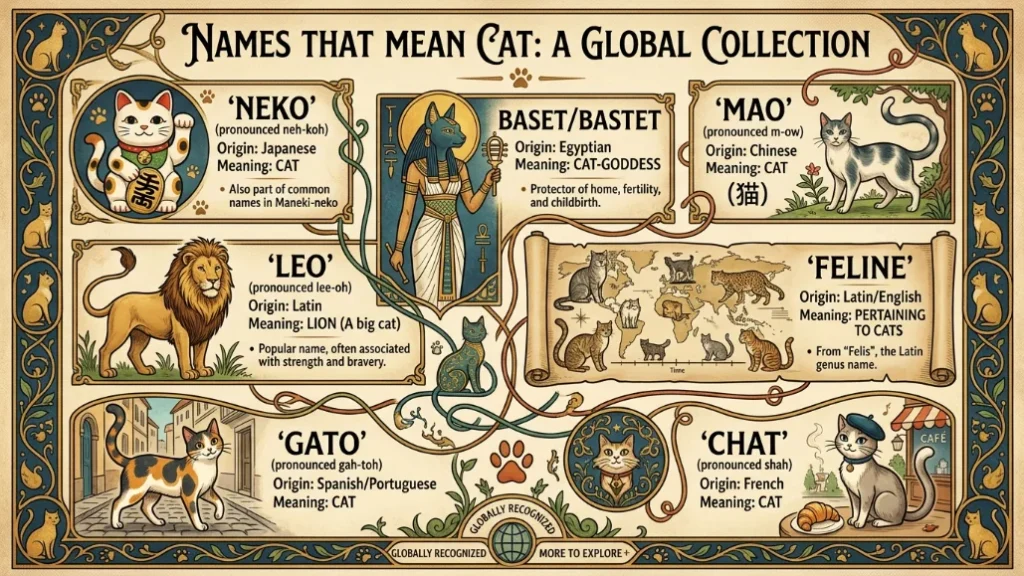 names that mean cat