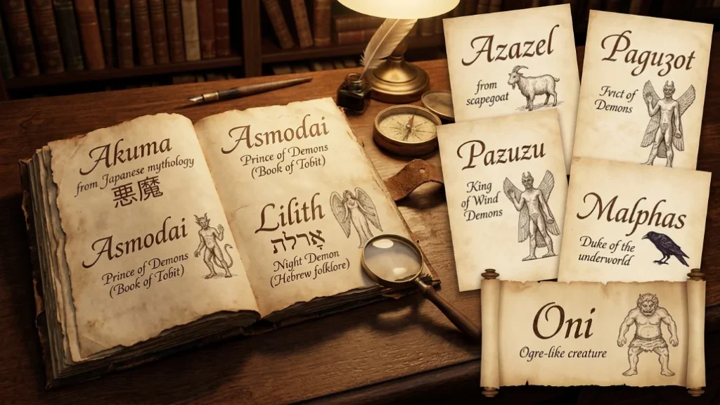 names that mean demon