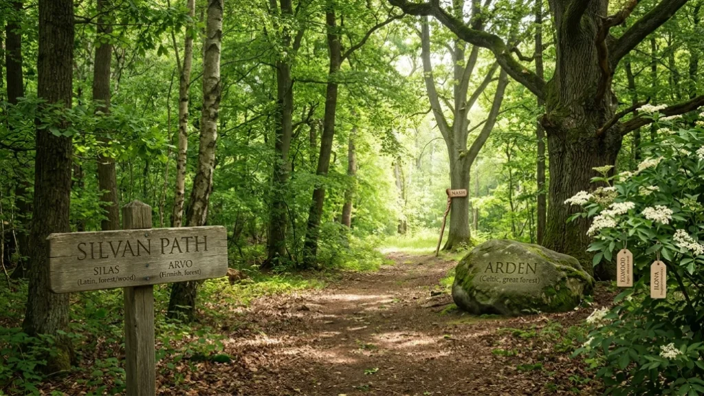 names that mean forest