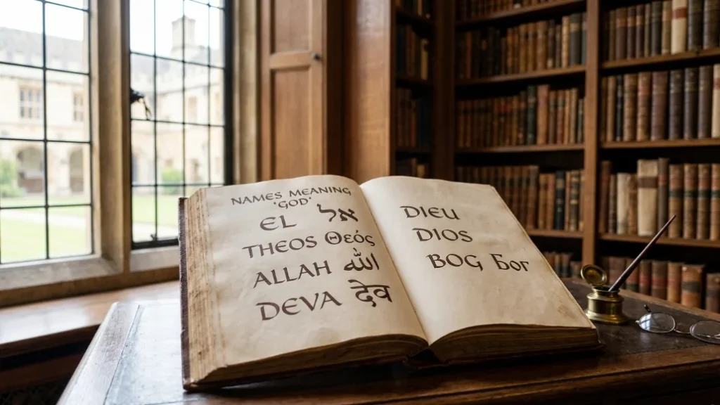 names that mean god