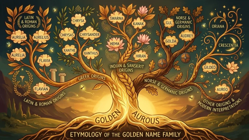 names that mean golden