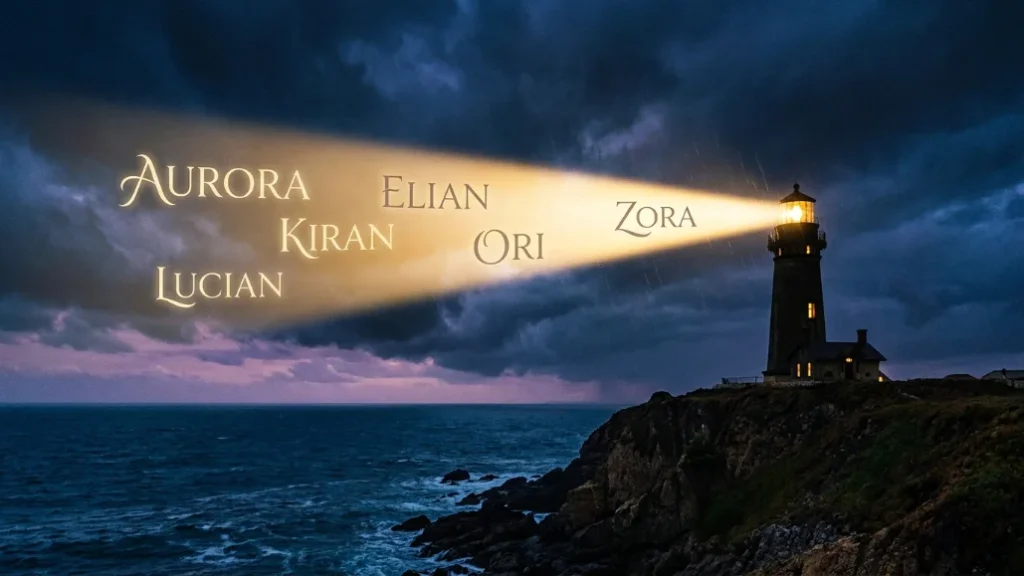 names that mean light in the darkness