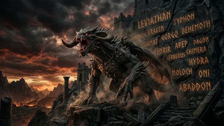 names that mean monster